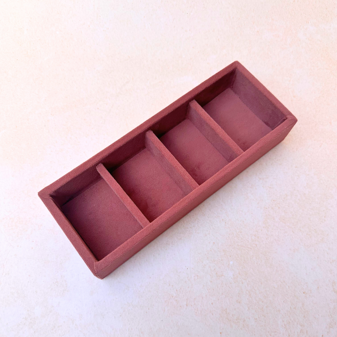 4 Grid Jewellery Tray (Micro)
