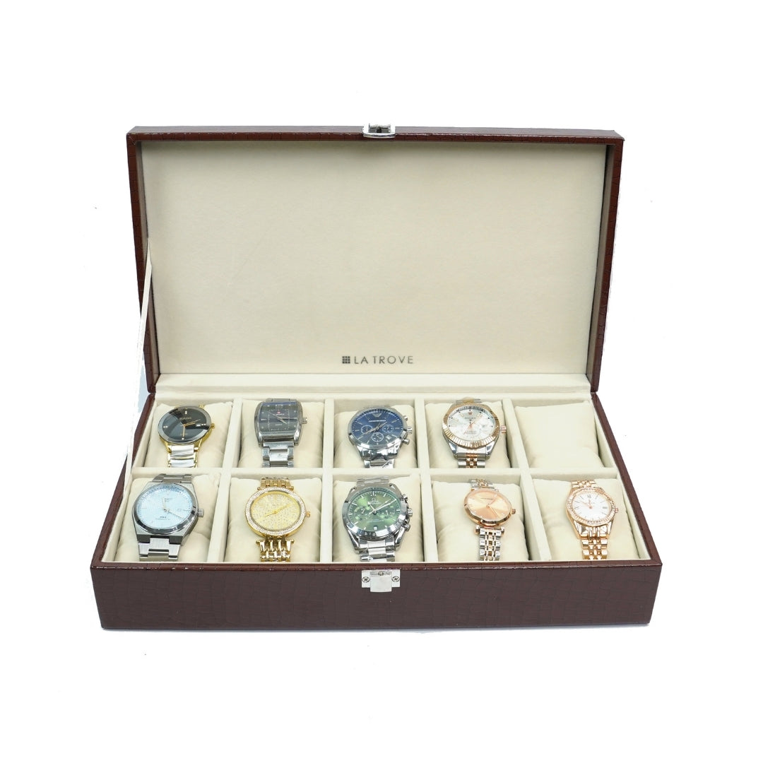 10 Slot Watch Box