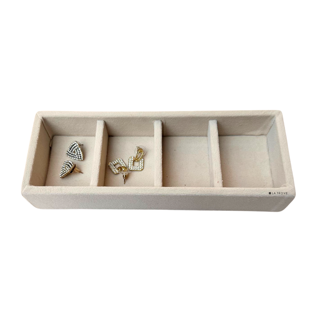 4 Grid Jewellery Tray