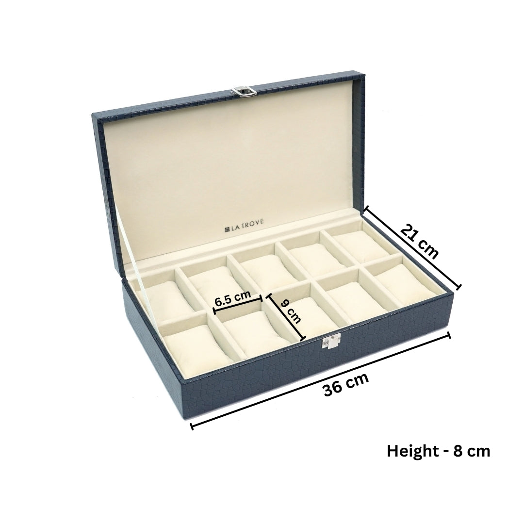 10 Slot Watch Box