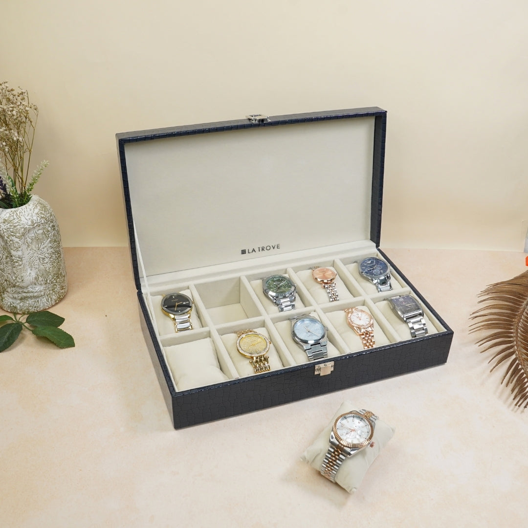 10 Slot Watch Box