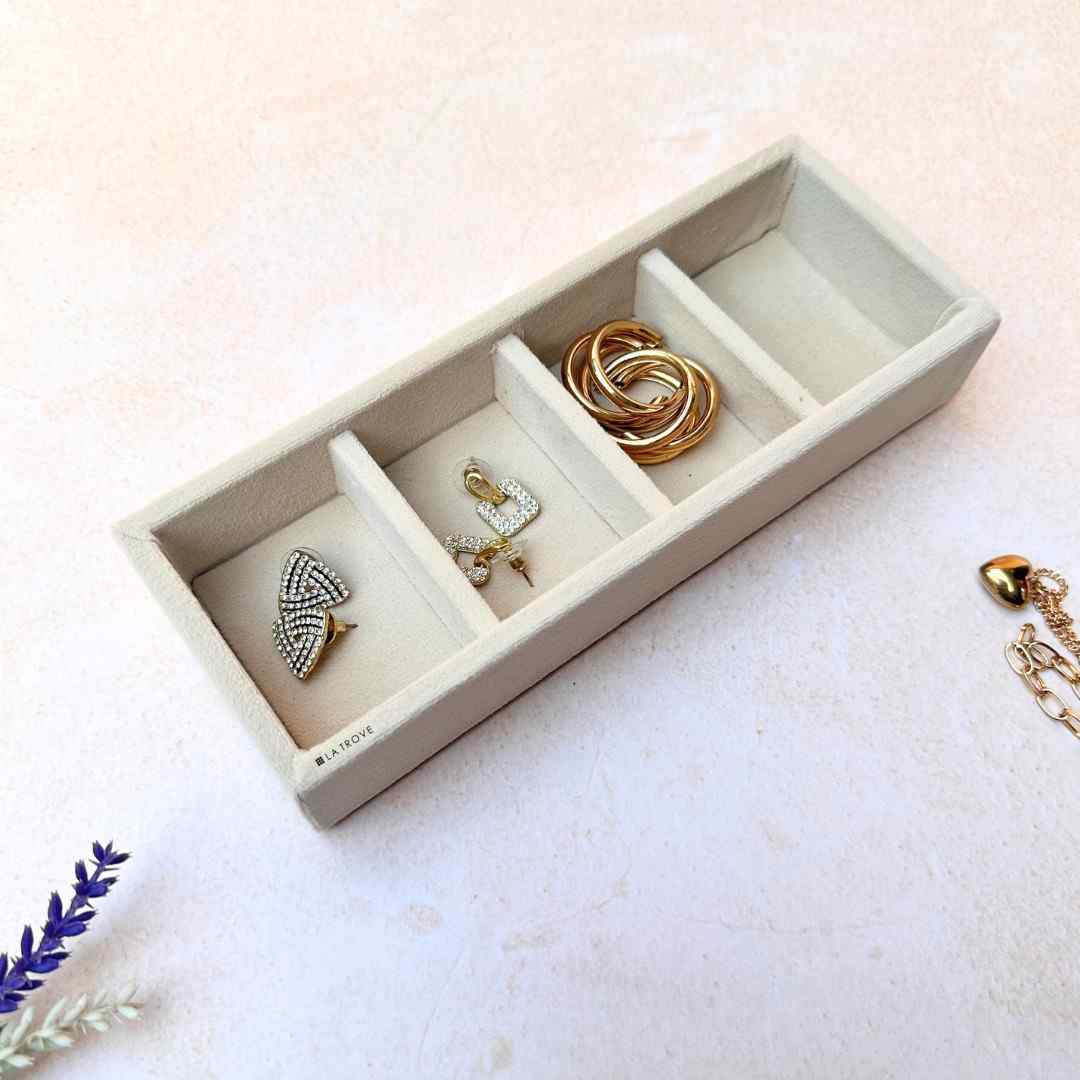 4 Grid Jewellery Tray (Micro)