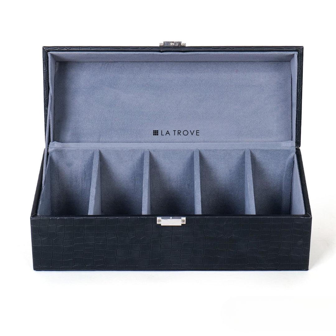 5 Slot Belt Box (Black)
