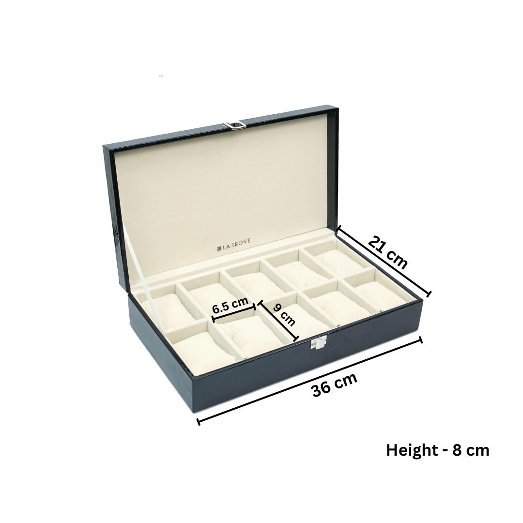 10 Slot Watch Box