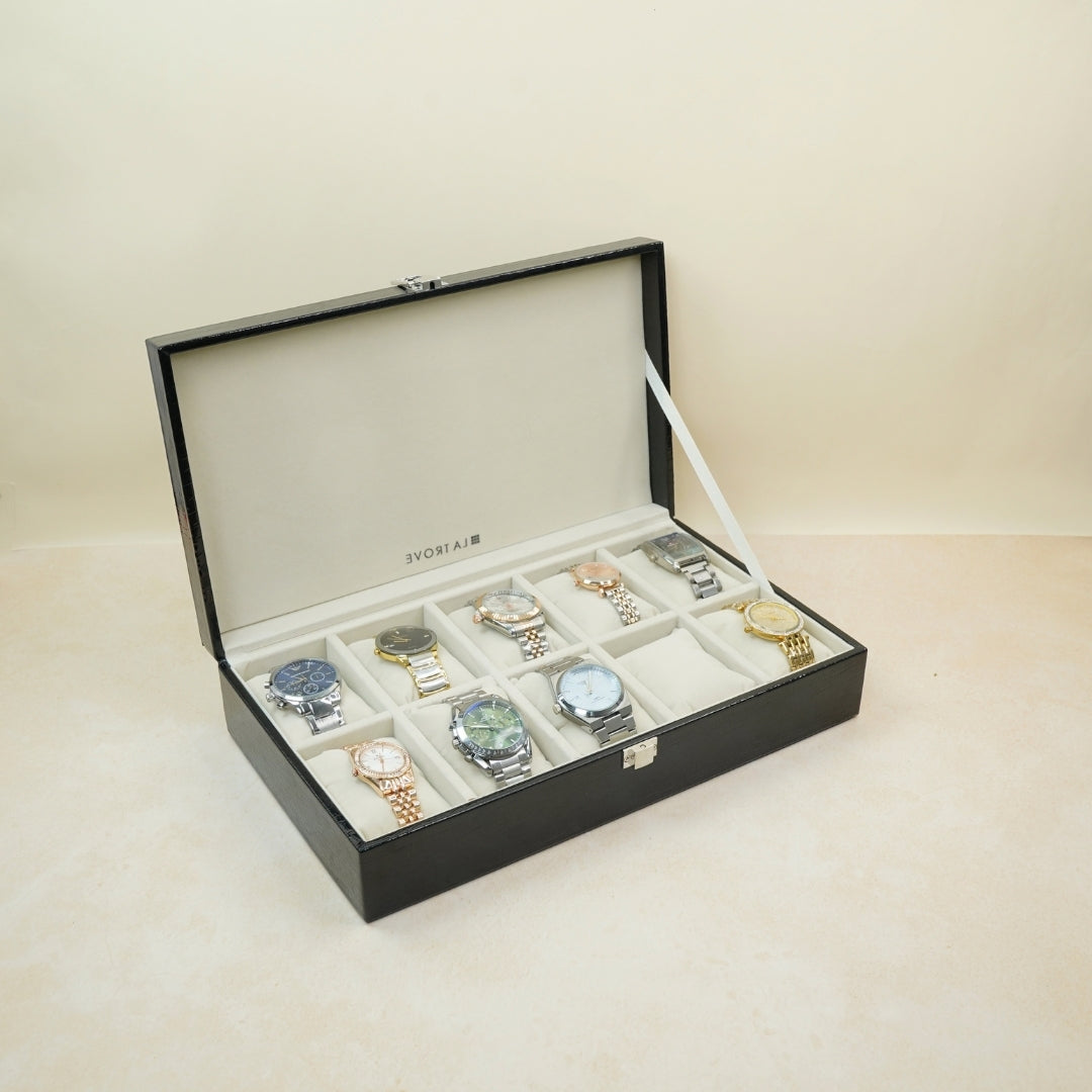 10 Slot Watch Box