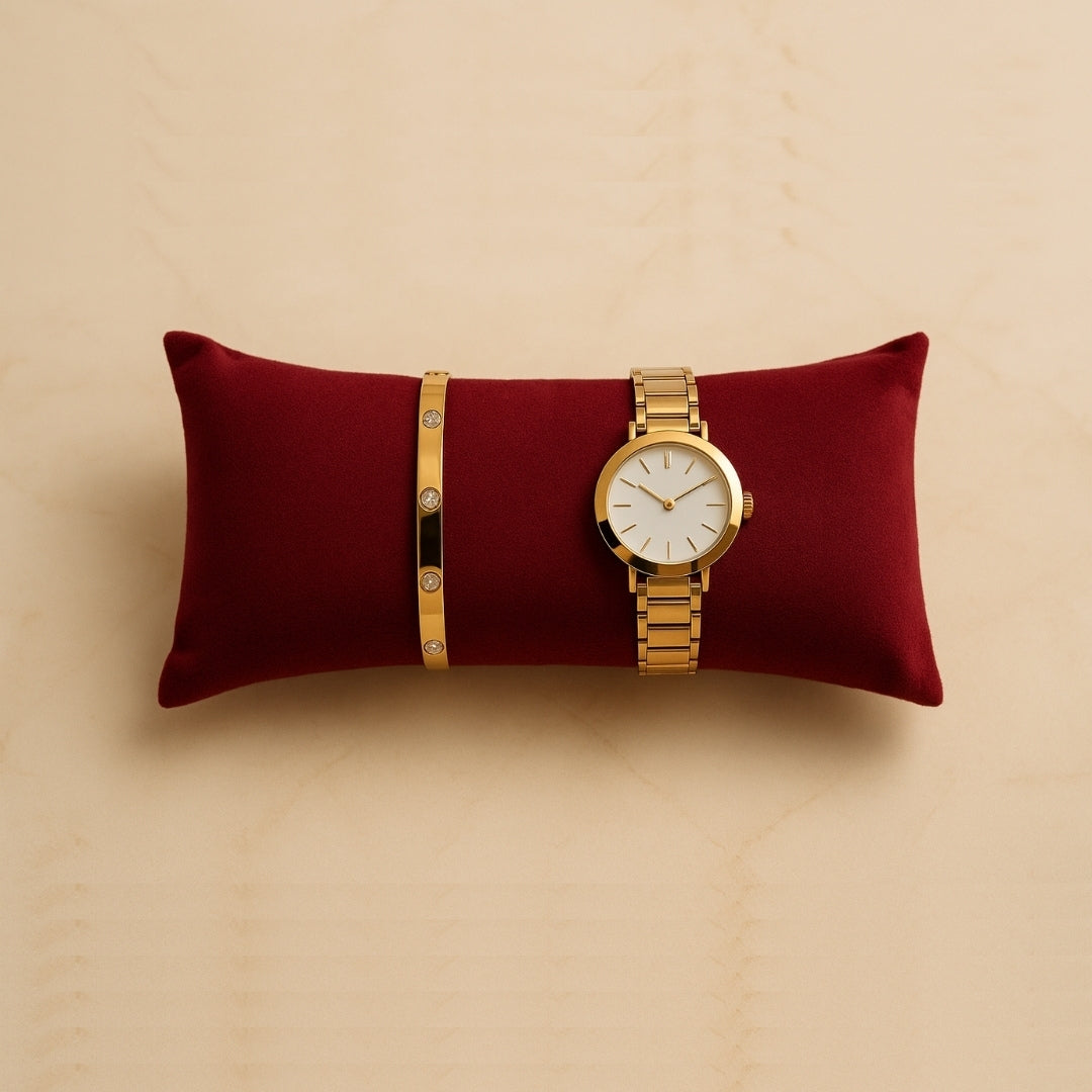 Pack of 5 Long Velvet Organiser Pillows for Bracelete & Jewellery Trays