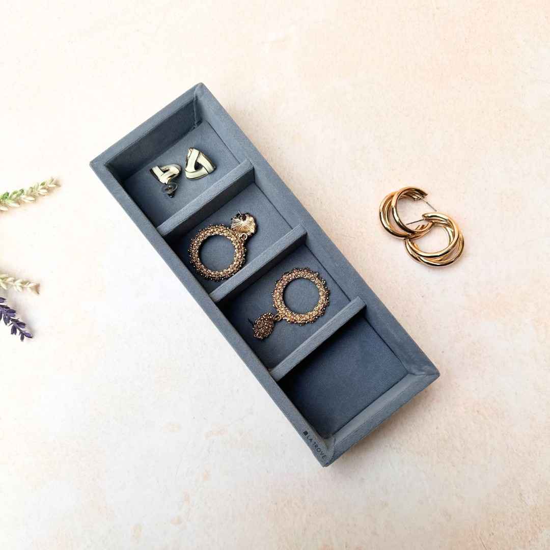 4 Grid Jewellery Tray (Micro)