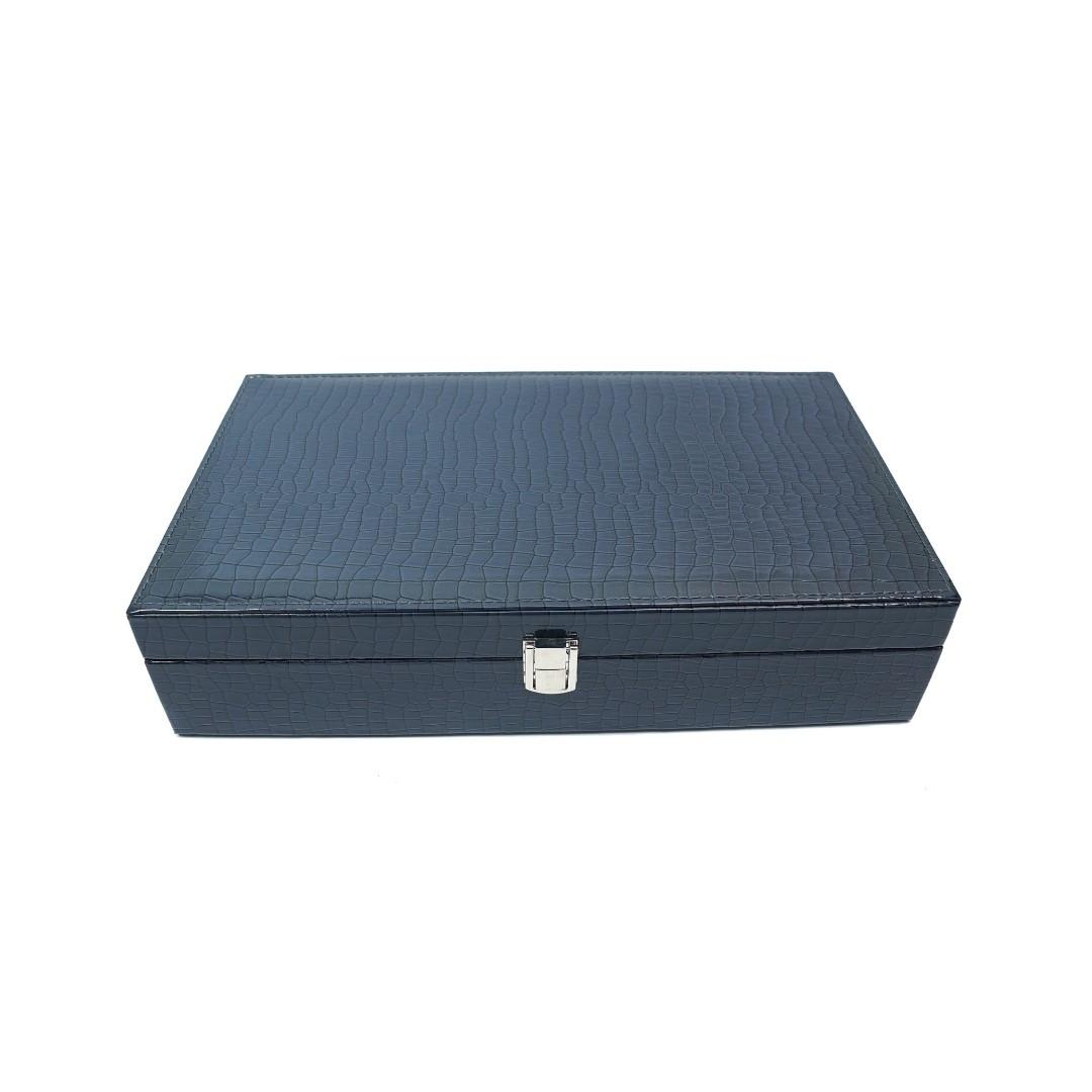10 Slot Tie & Pocket Square Box