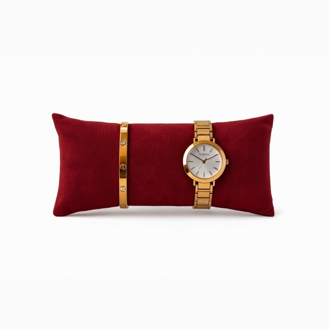 Long Velvet Pillows for Watch, Sunglass & Jewellery Trays