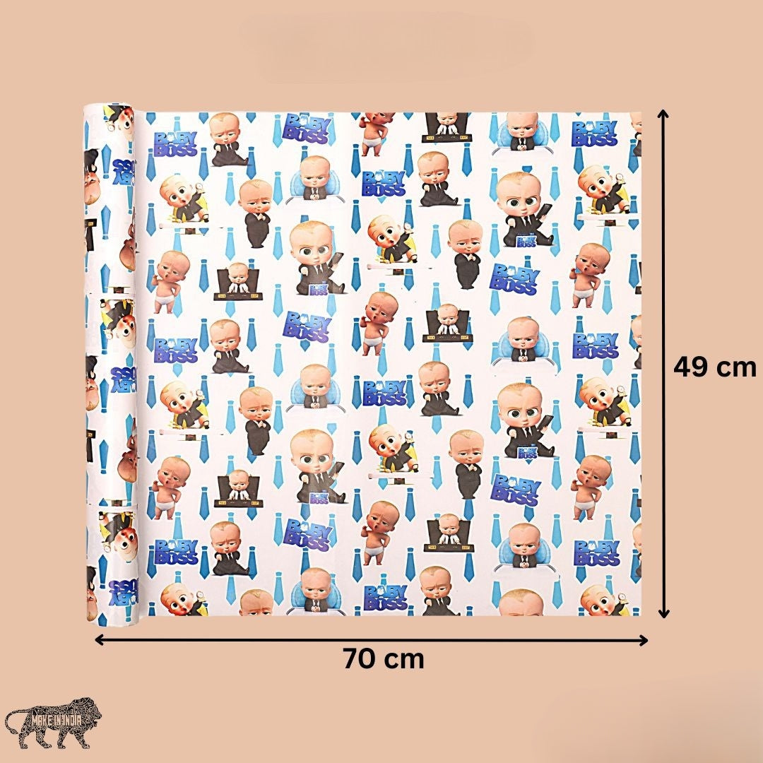 Boss Baby Packing Paper