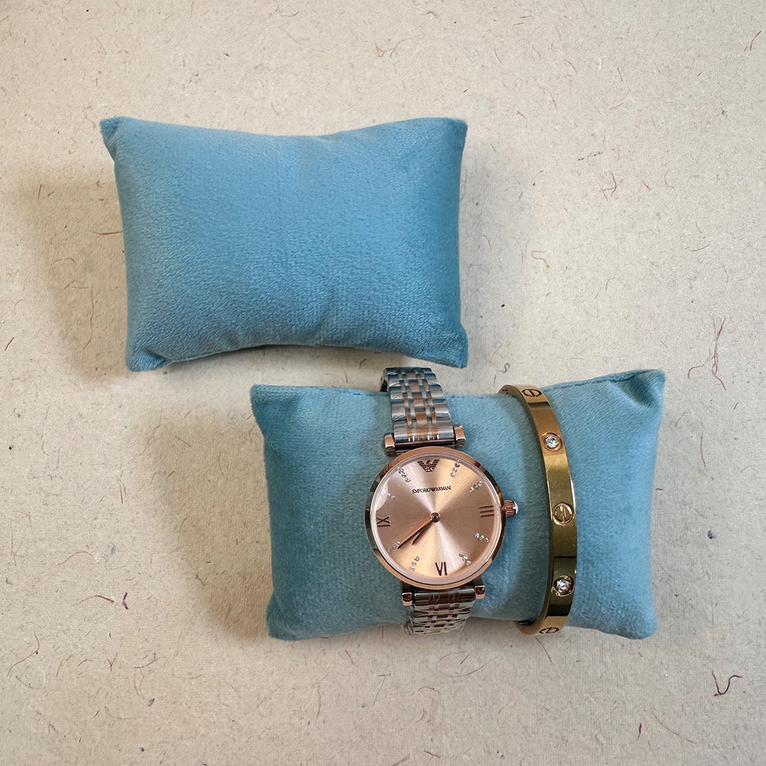 Velvet Display Pillow for Watch & Bracelet