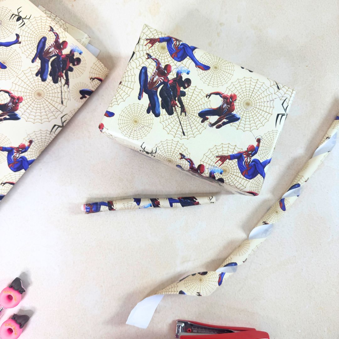 Kids Spider-man Packing Paper