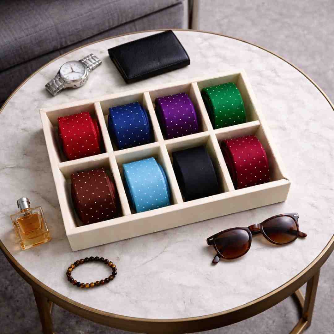TBT 8 Slot Tie Tray for Structured Tie & Accessory Organisation