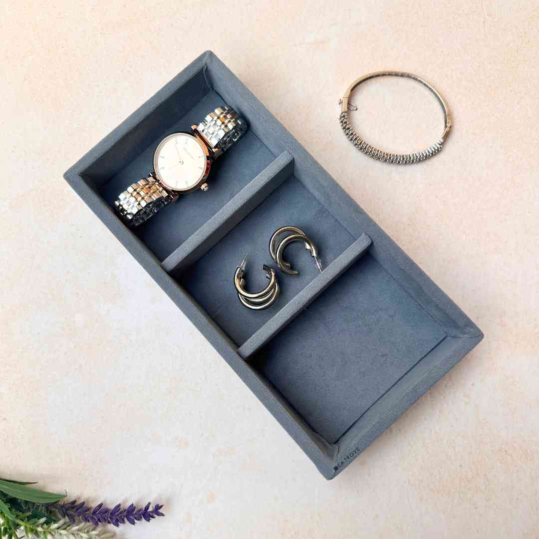 3 Grid Mini Jewellery Tray Organiser (Mini)