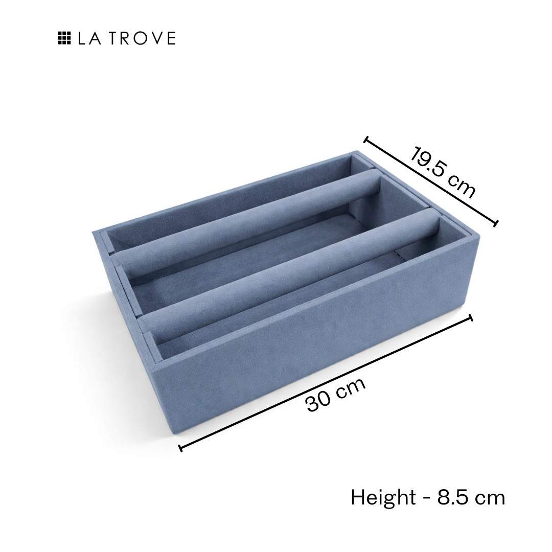 Double Rod Bangle Box – Elegant Storage for Bangles, Bracelets & Kada