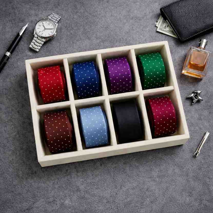 TBT 8 Slot Tie Tray for Structured Tie & Accessory Organisation