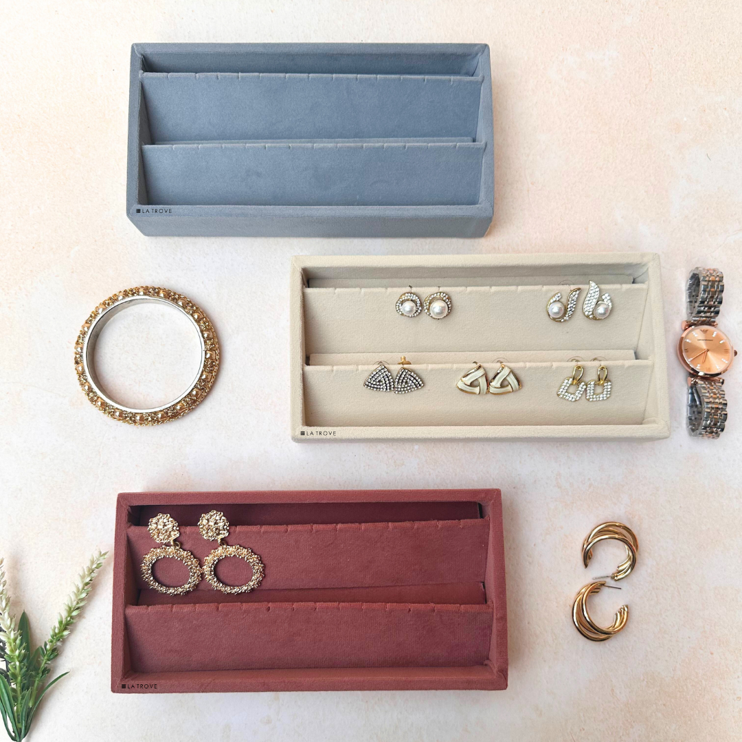 Earring Jewellery Organiser Tray