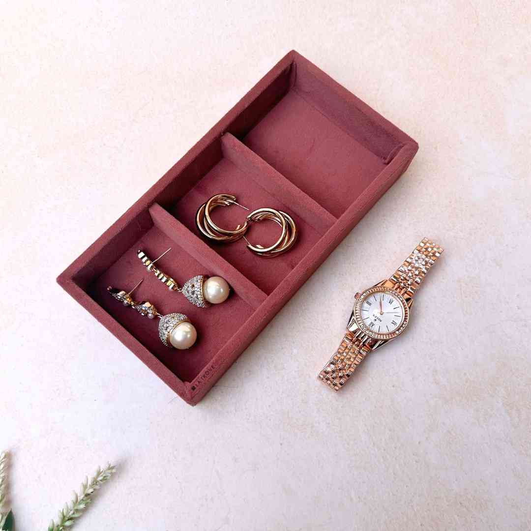 3 Grid Mini Jewellery Tray Organiser (Mini)