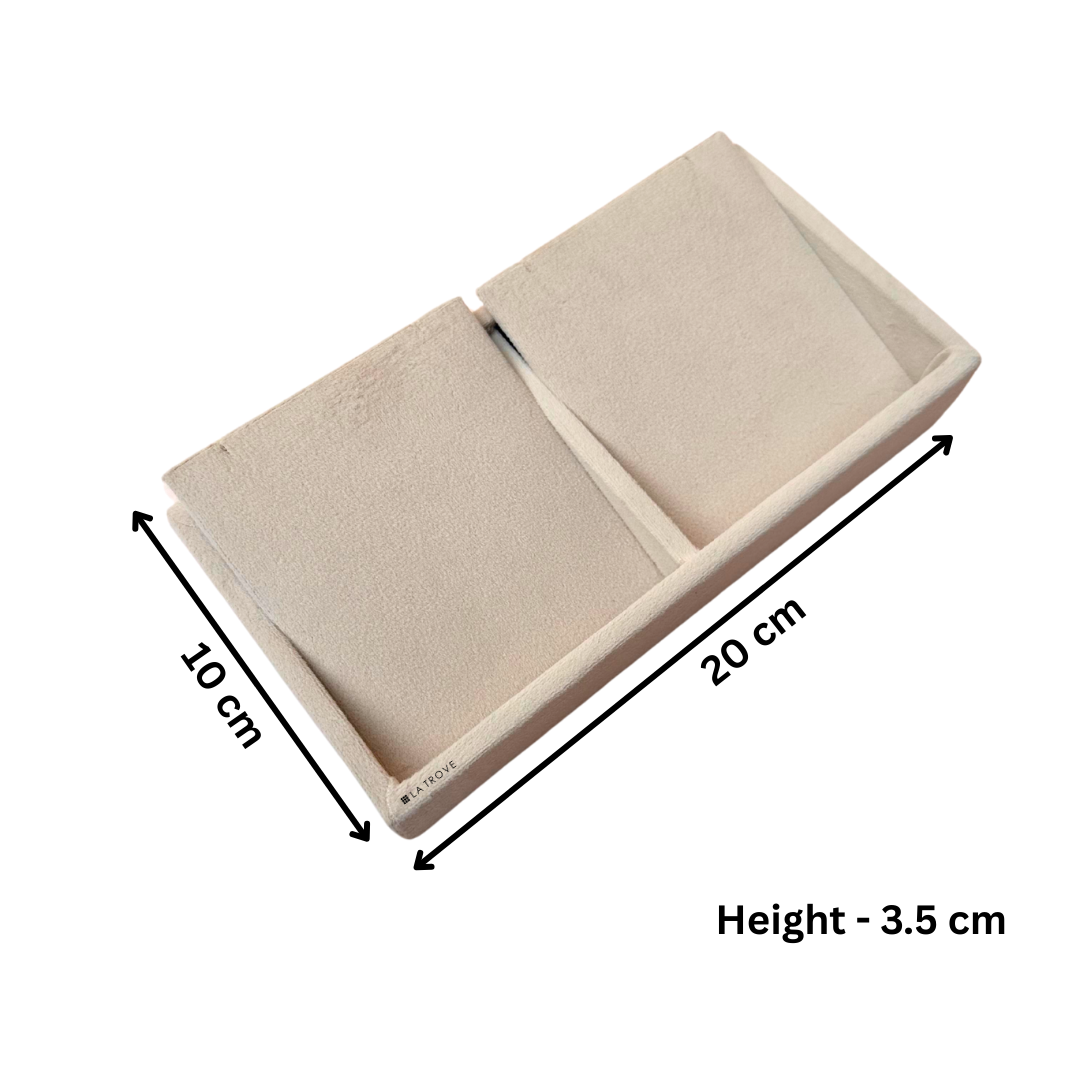 2 Grid Necklace Organiser Tray (Mini)