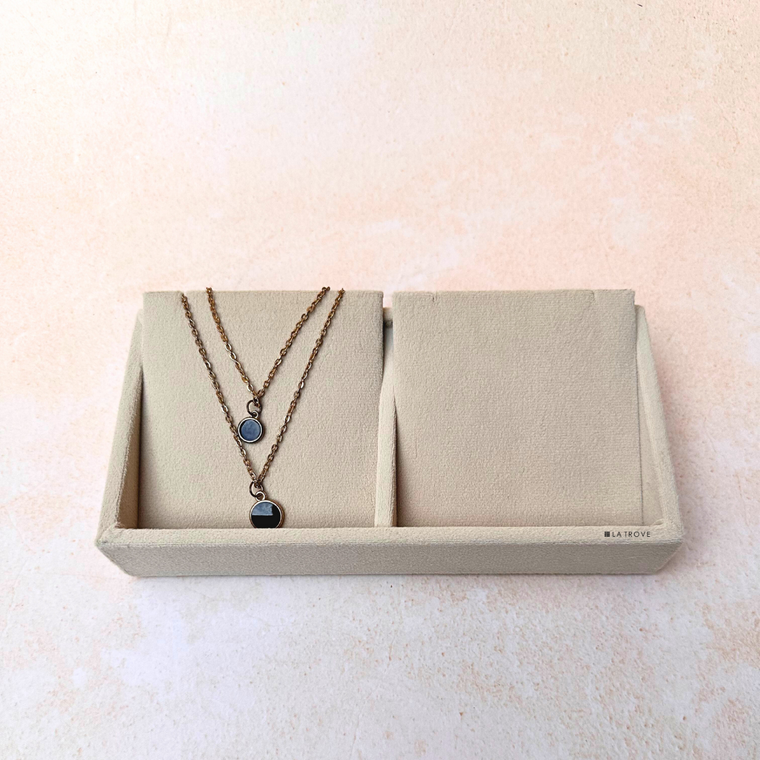 2 Grid Necklace Organiser Tray (Mini)