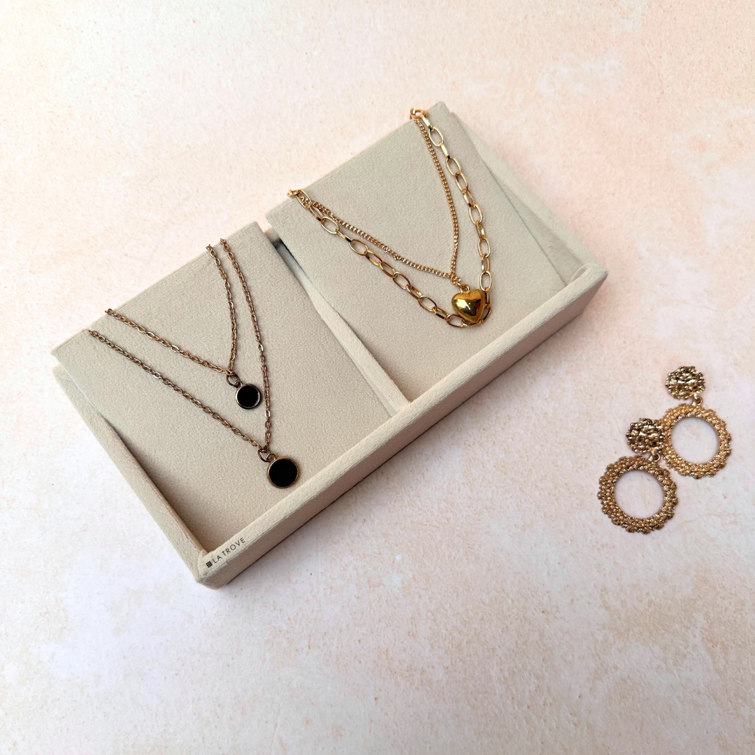 2 Grid Necklace Organiser Tray (Mini)