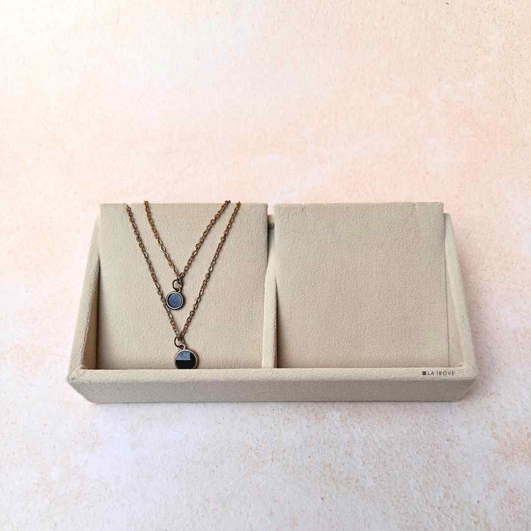 2 Grid Necklace Organiser Tray (Mini)