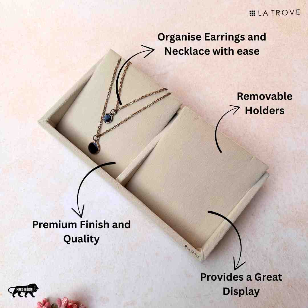 2 Grid Necklace Organiser Tray (Mini)