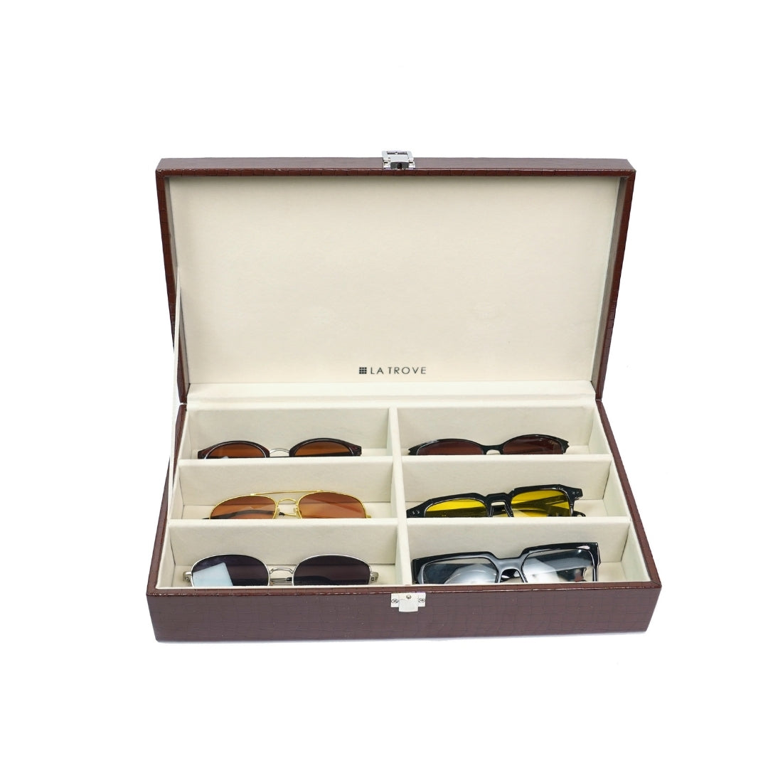 6 Slot Sunglass Box