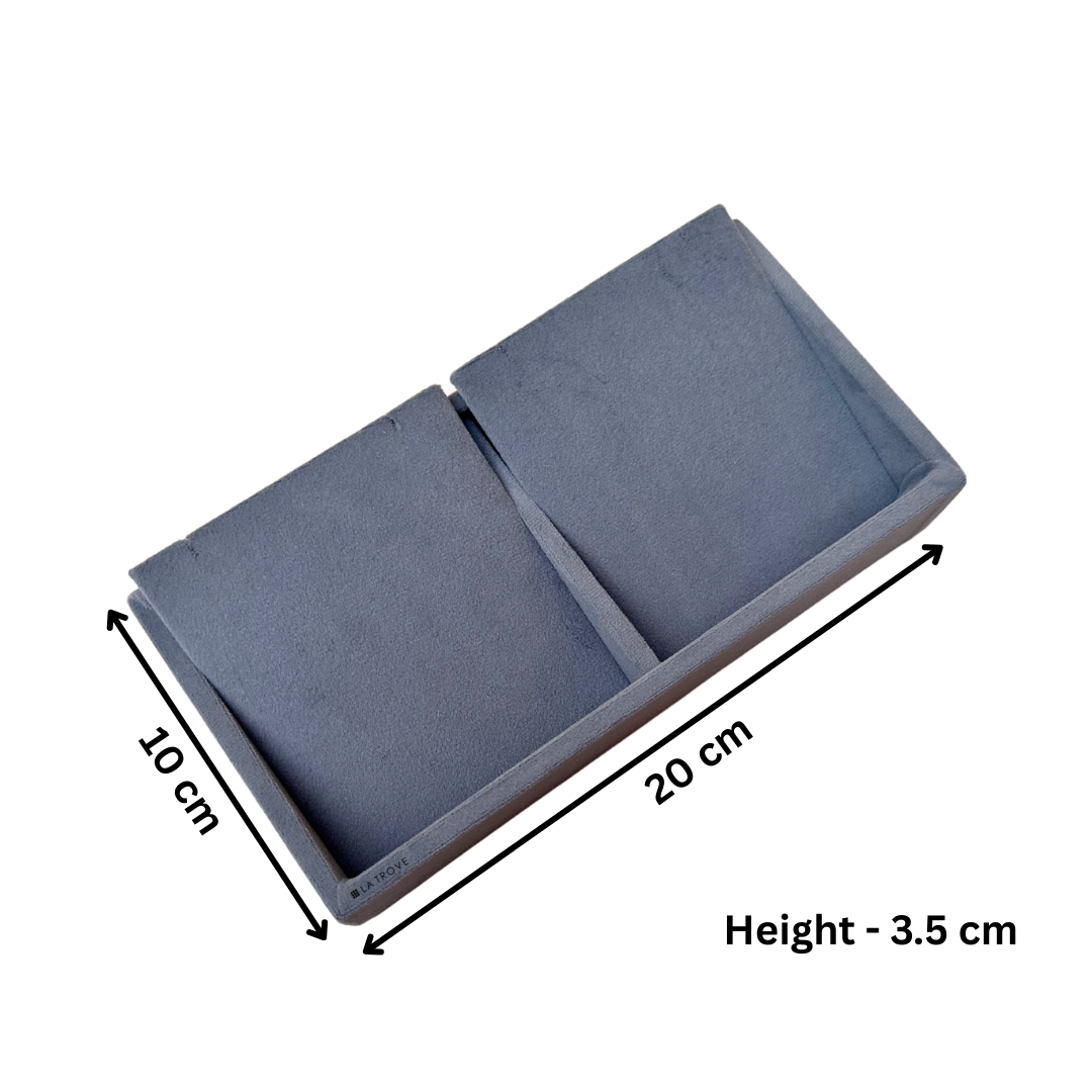 2 Grid Necklace Organiser Tray (Mini)