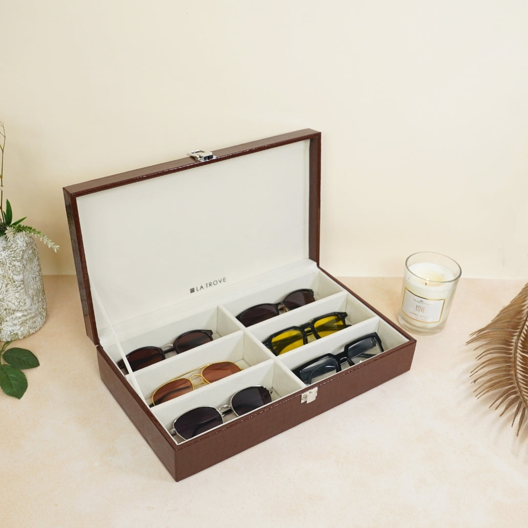 6 Slot Sunglass Box