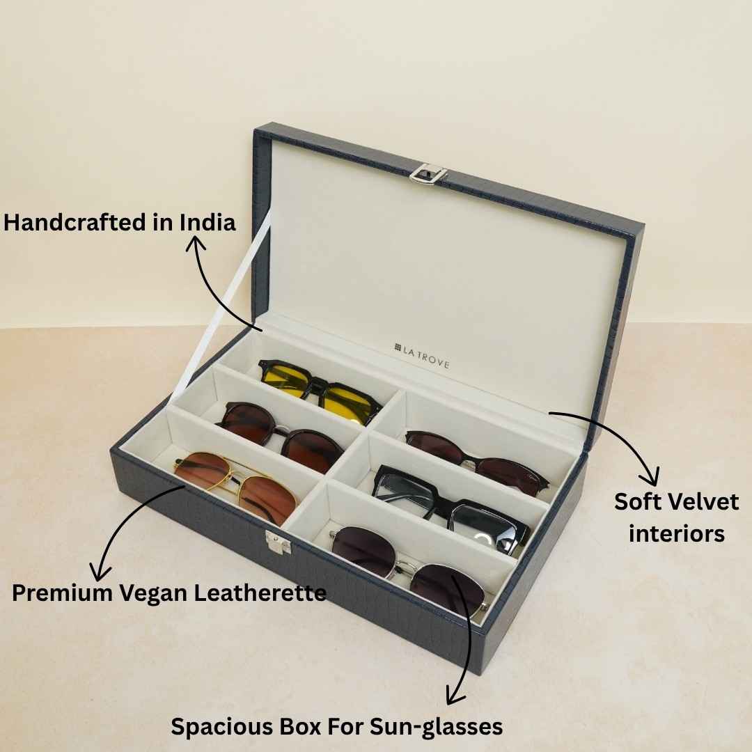 6 Slot Sunglass Box