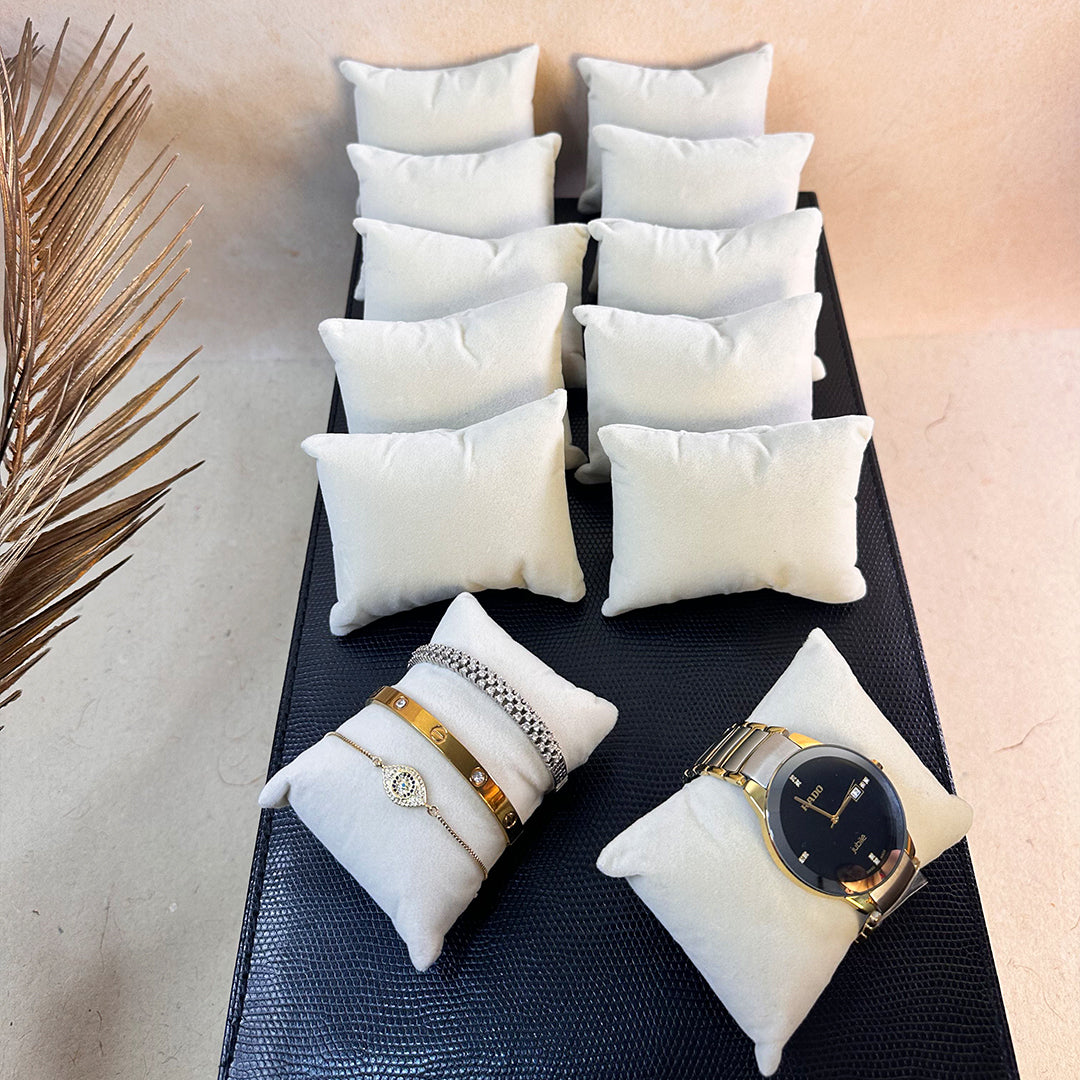Soft Cushion Pillow for Watch & Bracelet Display – Pack of 12