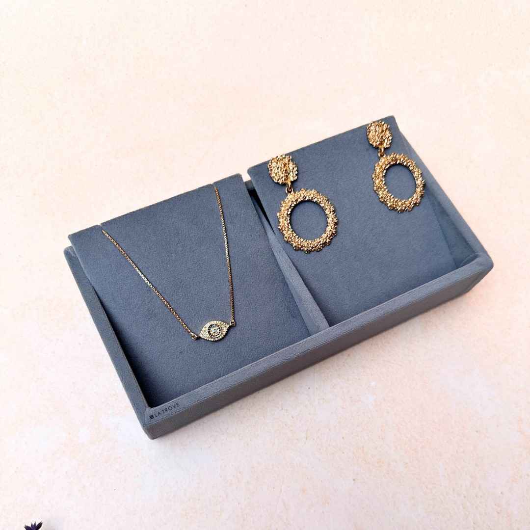 2 Grid Necklace Organiser Tray (Mini)