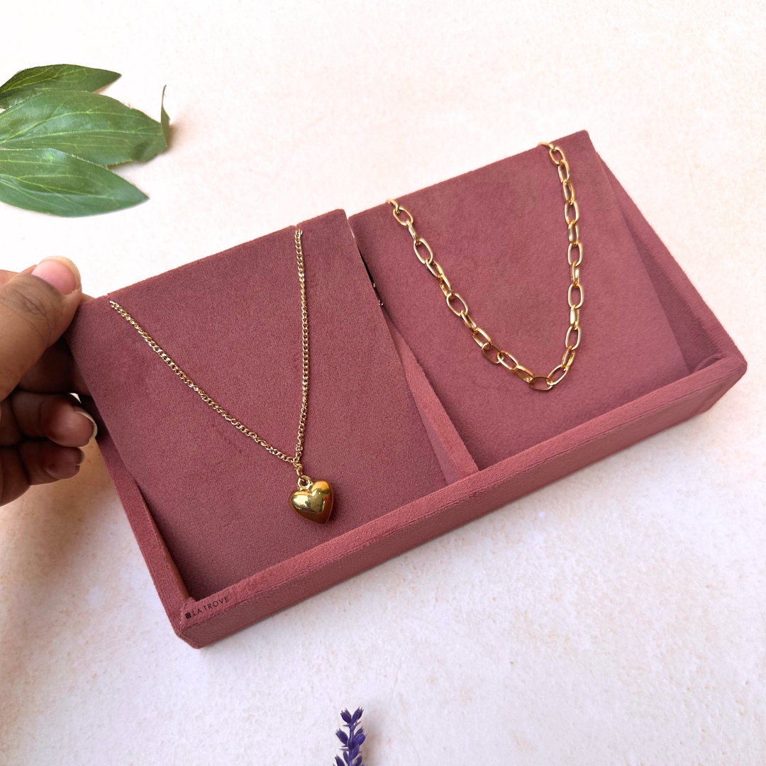 2 Grid Necklace Organiser Tray (Mini)