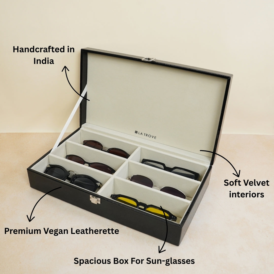 6 Slot Sunglass Box