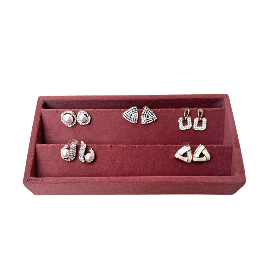 Earring Jewellery Organiser Tray