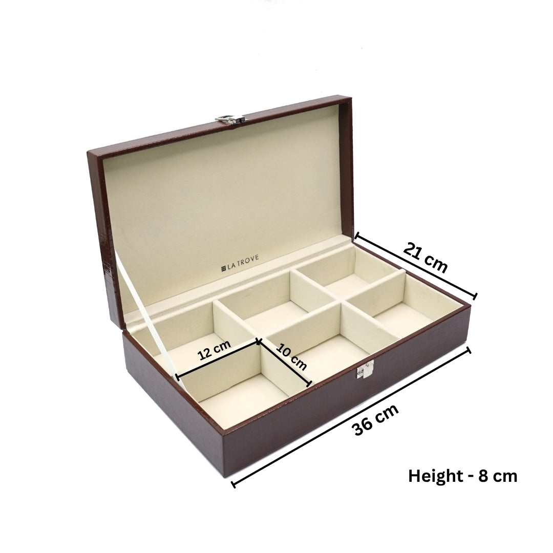Premium 6 Slot Belt Box