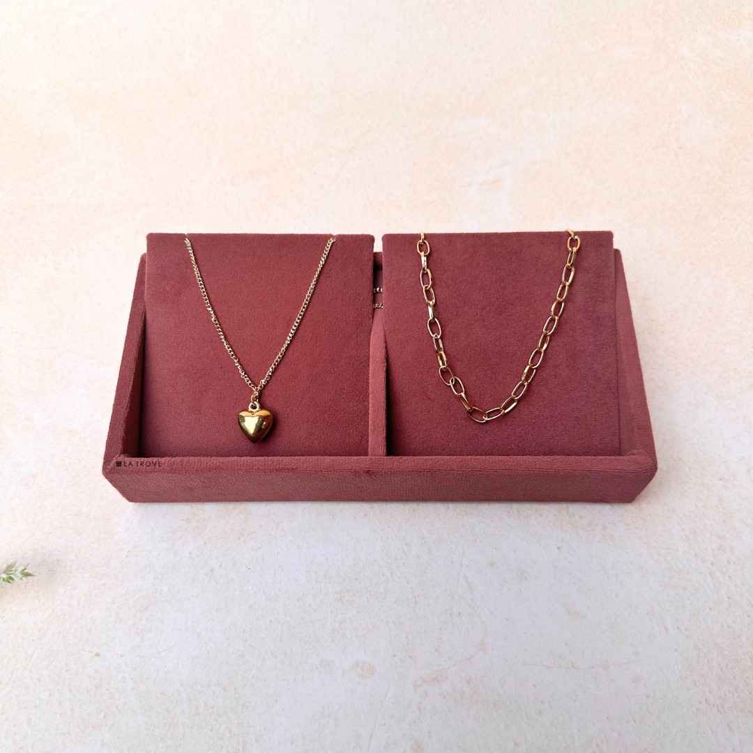 2 Grid Necklace Organiser Tray (Mini)