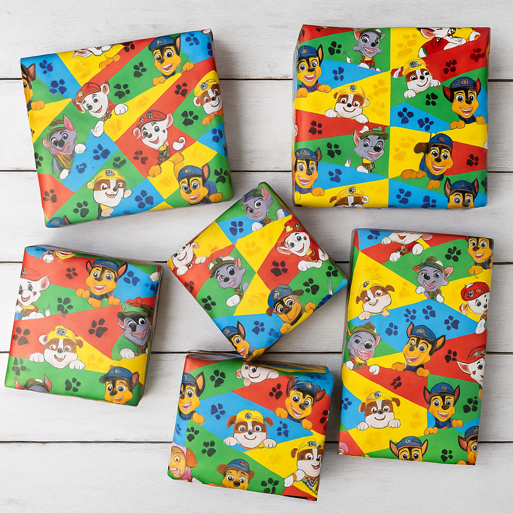 Paw Patrol Cute Kids Packing Paper
