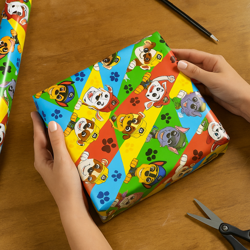Paw Patrol Cute Kids Packing Paper