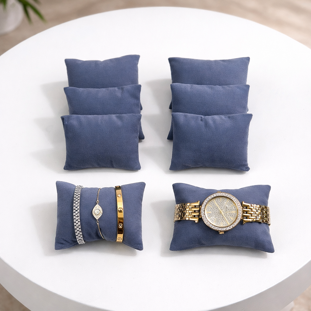 Soft Cushion Pillow for Watch & Bracelet Display – Pack of 8
