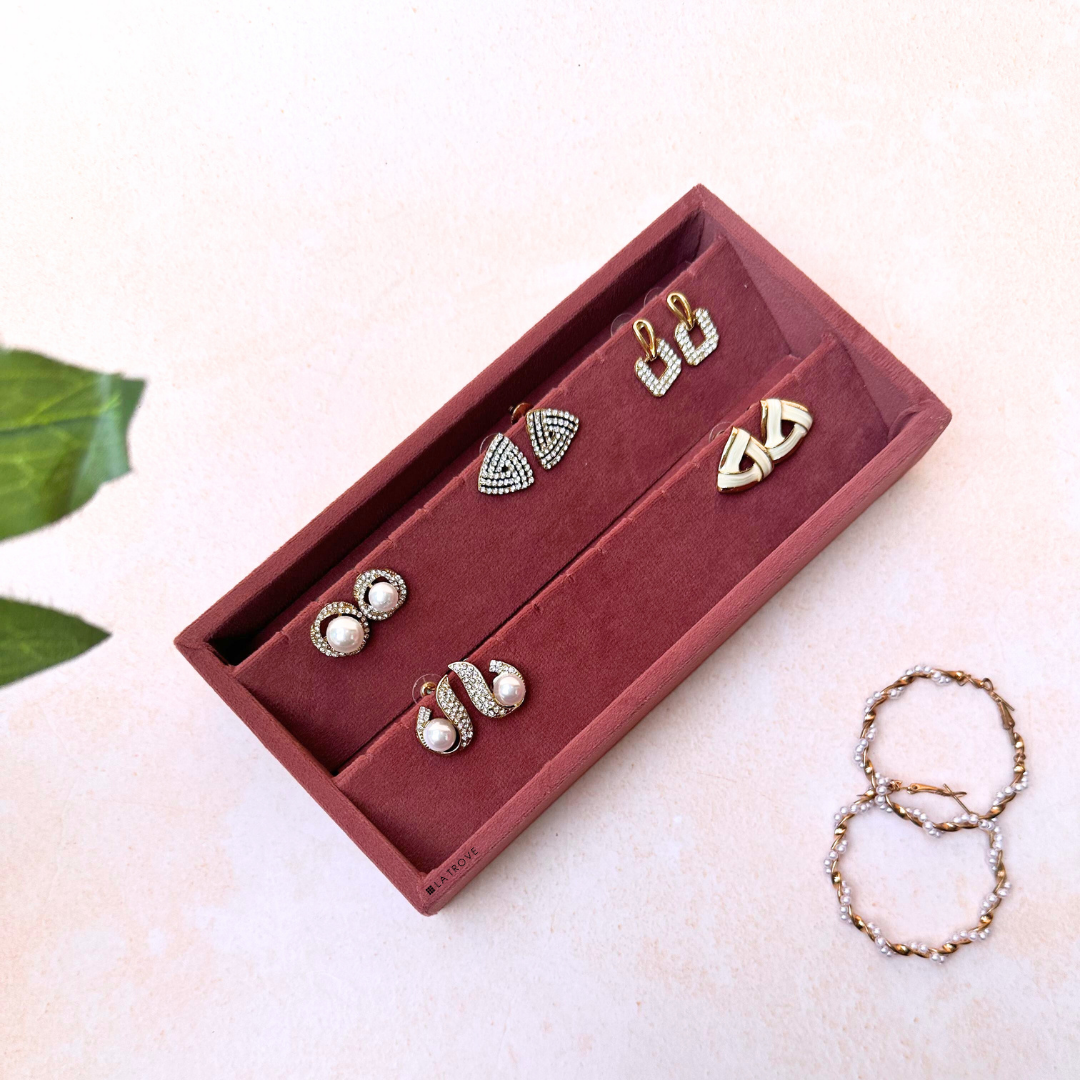 Earring Jewellery Organiser Tray