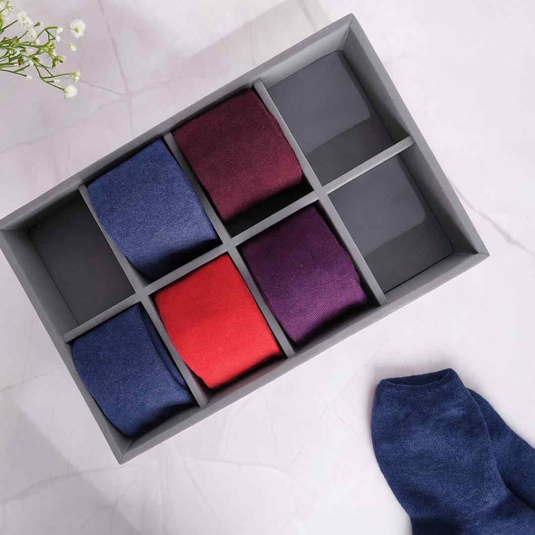 8 Slot Socks Organiser Tray