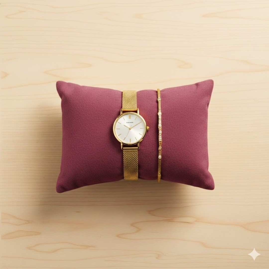 Soft Cushion Pillow for Watch & Bracelet Display – Pack of 1