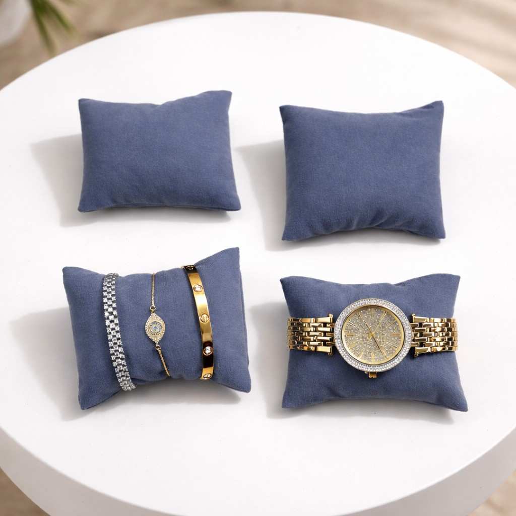 Soft Cushion Pillow for Watch & Bracelet Display – Pack of 4