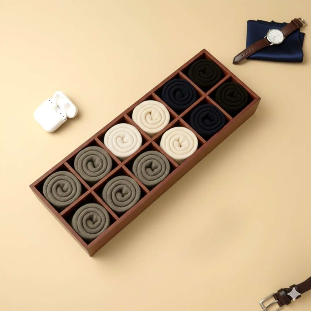 12 Slot Socks Tray for Socks & Small Accessories