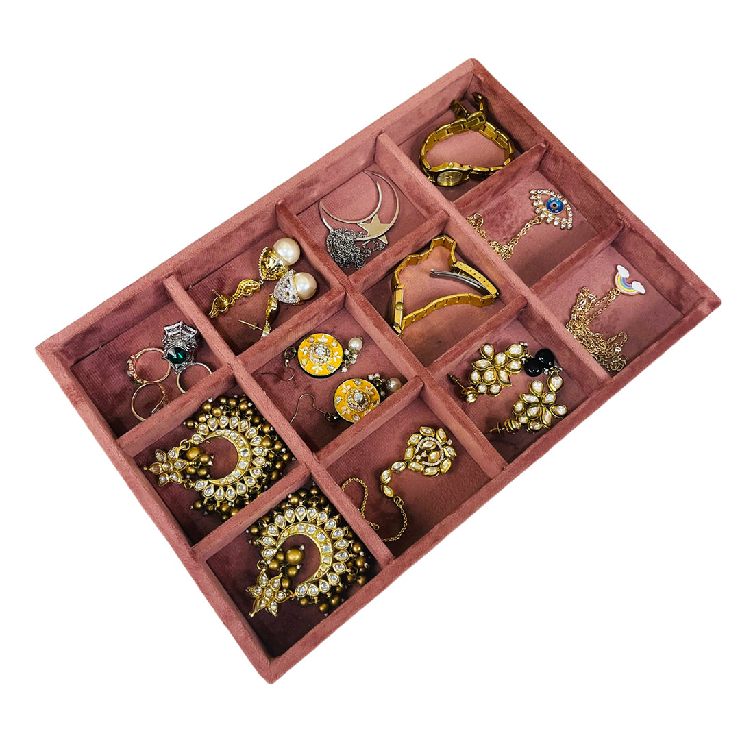 Luxury 12 Grid Jewellery Tray