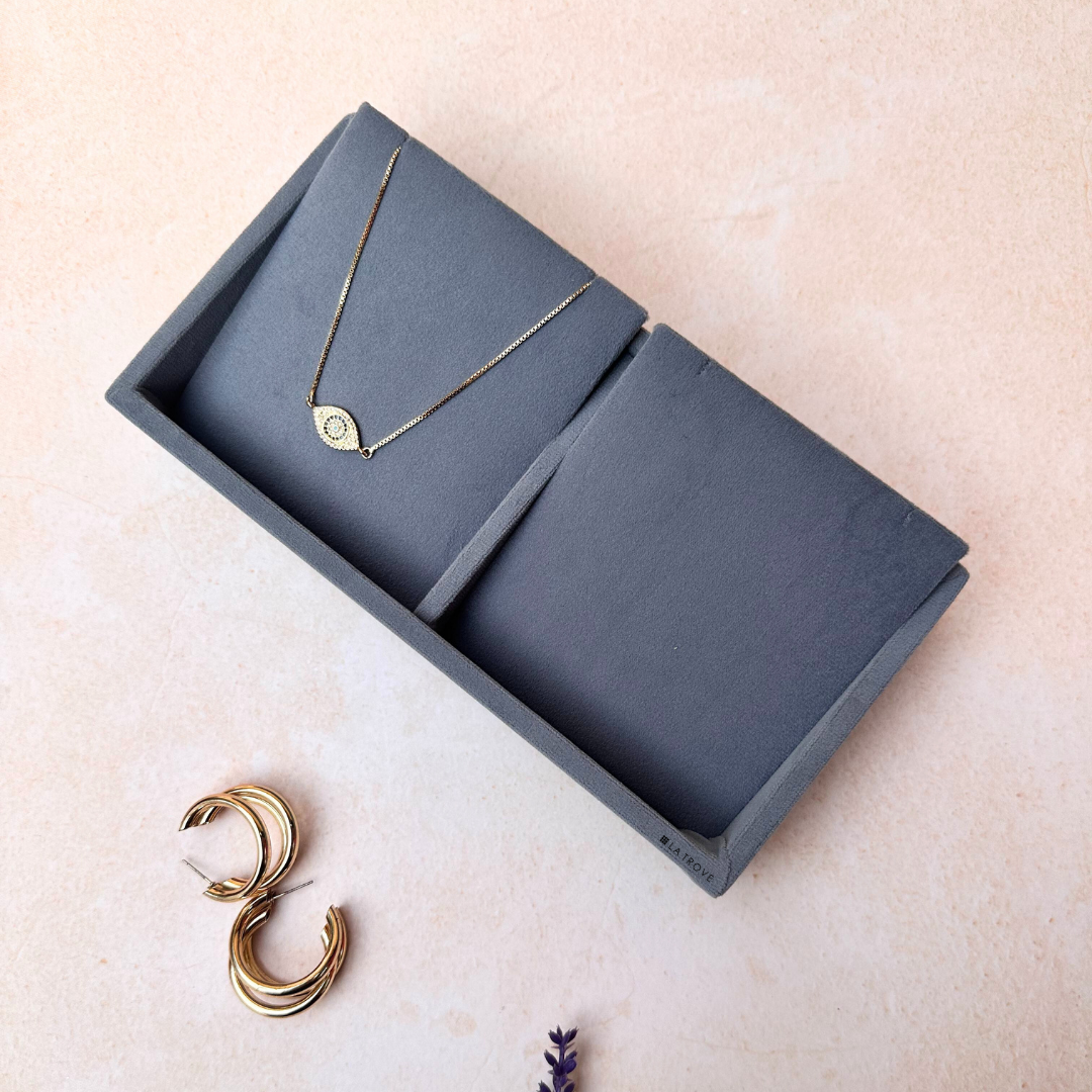 2 Grid Necklace Organiser Tray (Mini)