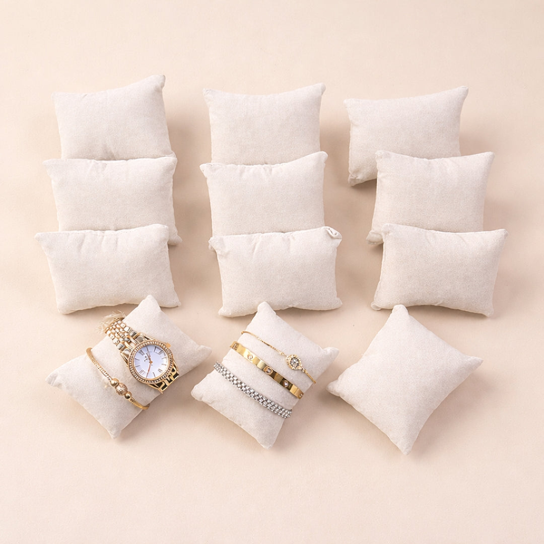 Soft Cushion Pillow for Watch & Bracelet Display – Pack of 12