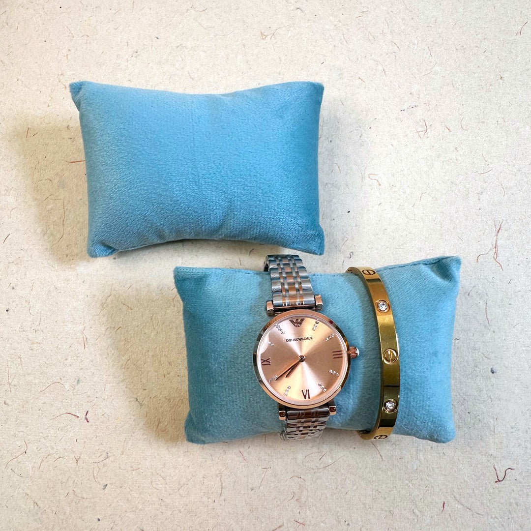 Velvet Display Pillow for Watch & Bracelet (TBT)